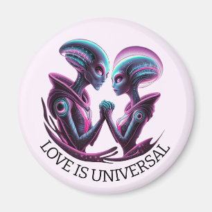 Alien Couple Magnet