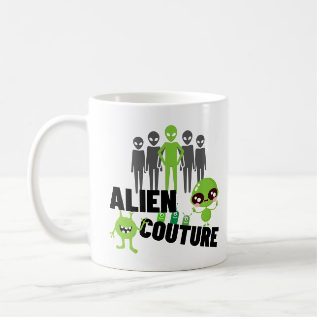 Alien couture.w coffee mug (Left)