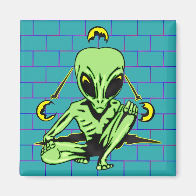 Alien Coverup Magnet (Front)