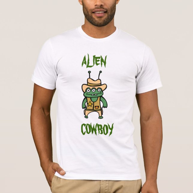 Alien Cowboy T-Shirt (Front)