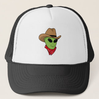 Alien Cowboy Trucker Hat