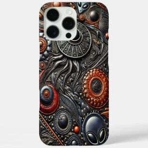 Alien Craft & Cosmic Symbols Unveiled iPhone 16 Pro Max Case