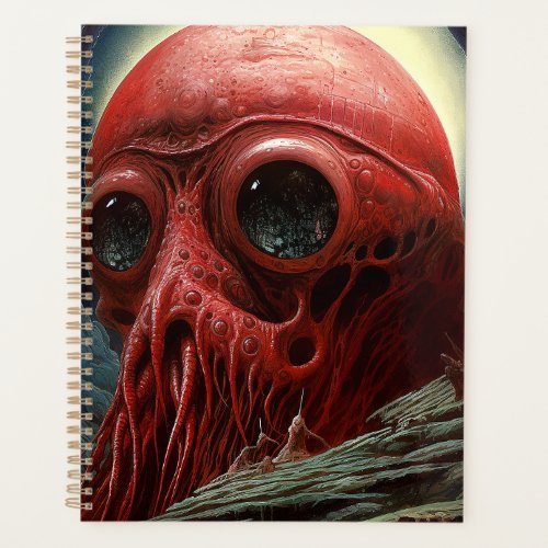 Alien Creature Sci_fi Horror Art Planner