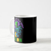 Alien Cryptocurrency Bitcoin  16  Coffee Mug (Front Left)