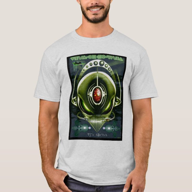 Alien Cyborg (Customizable) Shirt (Front)