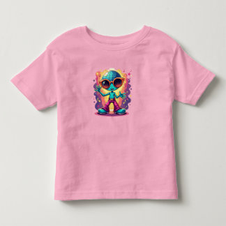 "Alien Dance Party Baby T-Shirt" Toddler T-shirt