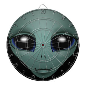 Alien Dartboard E.T. Cool Alien Gifts ET Dartboard With Darts