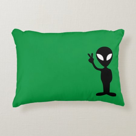Alien Decorative Pillow