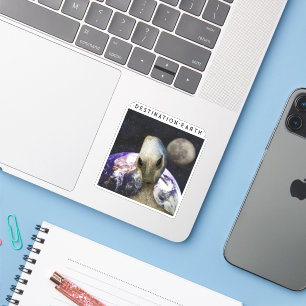 Alien Destination: Earth Sticker