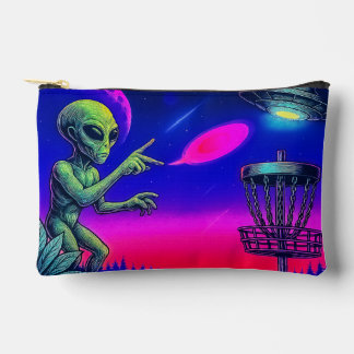 Alien Disc Golf Zippered Bag