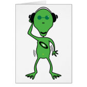 Alien DJ Card (Front)