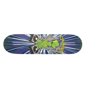 Alien DJ skateboard