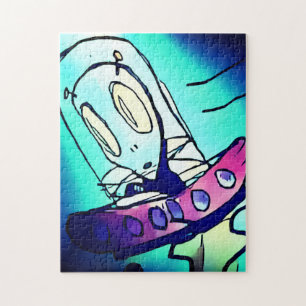 Alien Drawing Puzzle