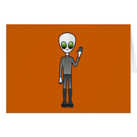 Alien Dude Cards (Front Horizontal)