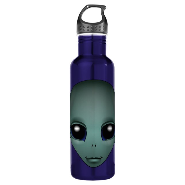 Alien E.T. Cute Alien Keepsakes Water Bottle (Front)