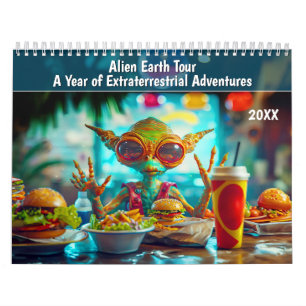 Alien Earth Tour – A Year of Extraterrestrial Adve Calendar