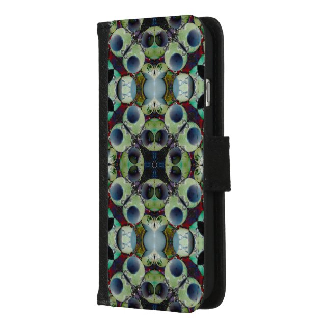 Alien Eggs iPhone Wallet Case (Left)
