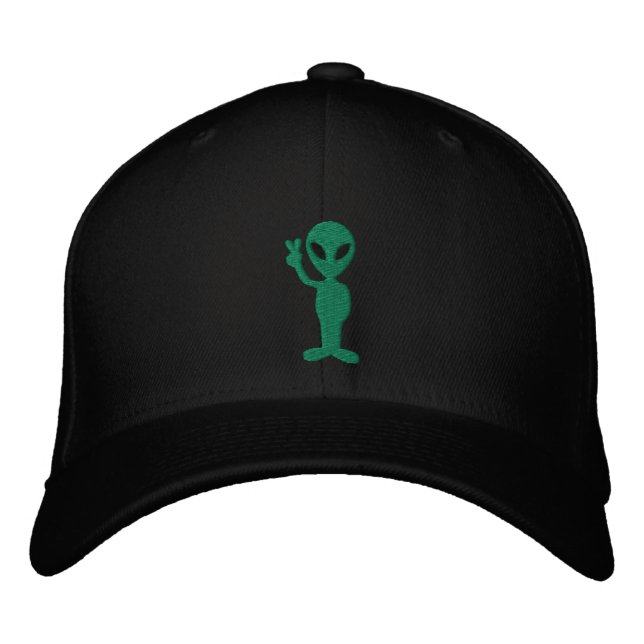 Alien Embroidered Hat (Front)
