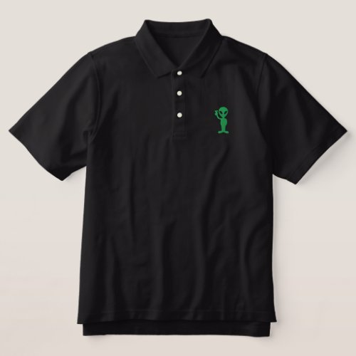 Alien Embroidered Shirt
