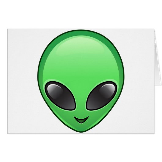 alien emoji cards (Front Horizontal)