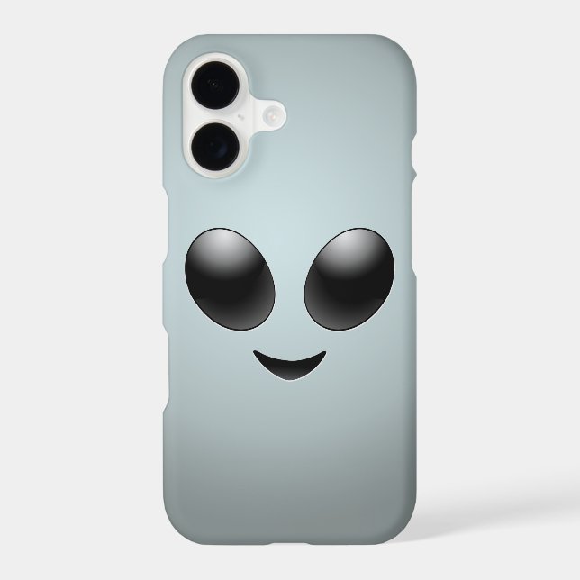 Alien Emoji  Iphone Case (Back)