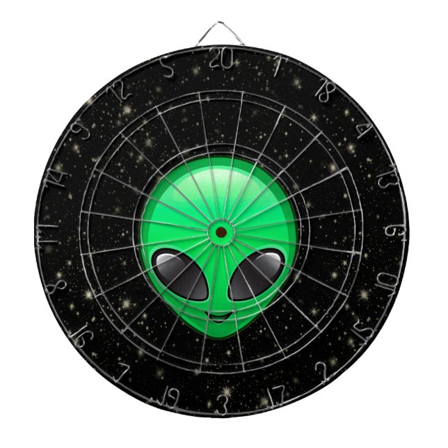 alien emojis dart board (Front)