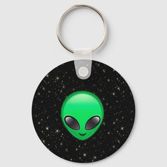 alien emojis keychain (Front)
