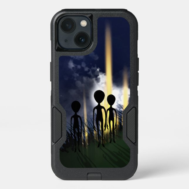 Alien Encounter Otterbox iPhone Case (Back)