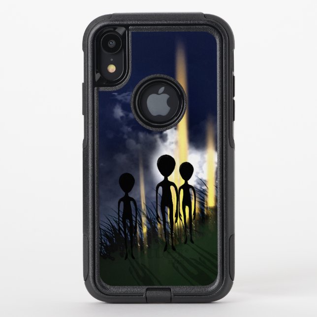 Alien Encounter Otterbox iPhone Case (Back)