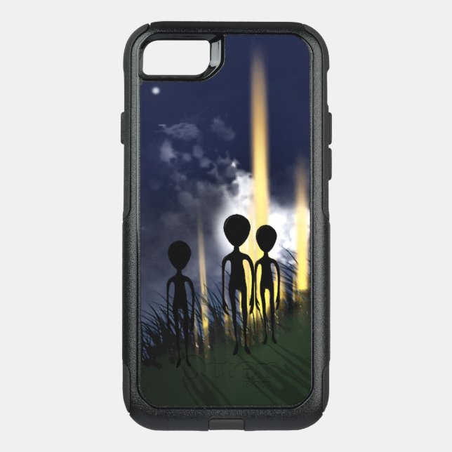 Alien Encounter Otterbox iPhone Case (Back)
