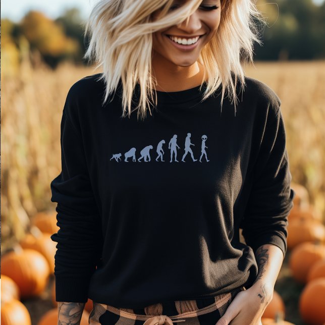 Alien Evolution BLK T-Shirt (Creator Uploaded)