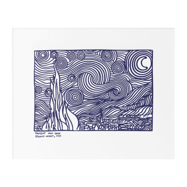 Alien Exist Acrylic Print (Front)