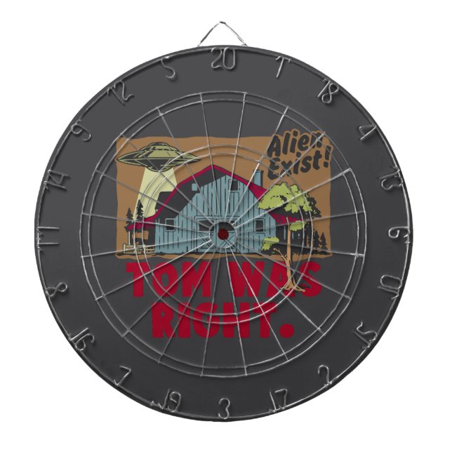alien exist dart board (Front)