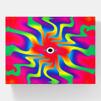 Alien Eye Glass Paperweight