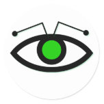 Alien Eye Sticker