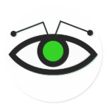 Alien Eye Sticker