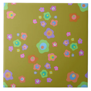 Alien Eyeballs Armada ITTOI Ceramic Tile