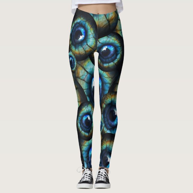 Alien eyes Leggings (Front)