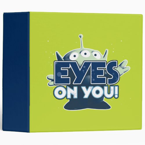 Alien Eyes on You 3 Ring Binder