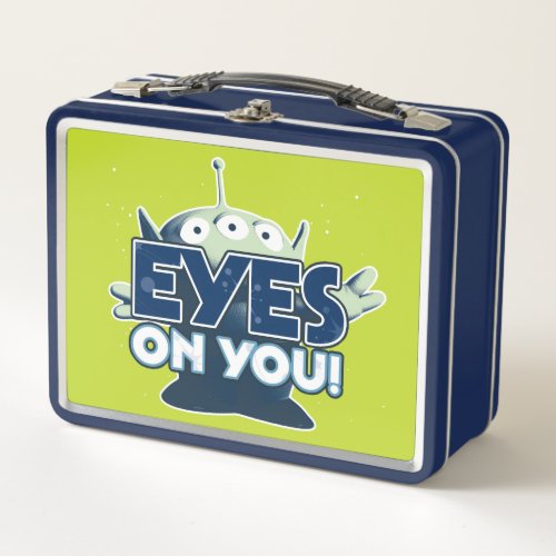 Alien Eyes on You Metal Lunch Box