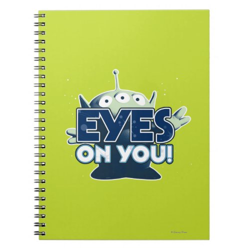 Alien Eyes on You Notebook