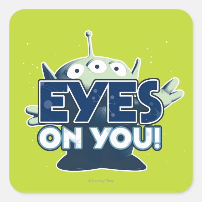 Alien: Eyes on You! Square Sticker (Front)