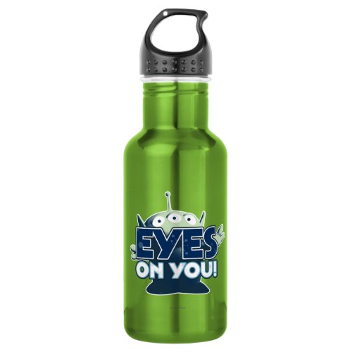 Alien Eyes on You Stainless Steel Water Bottle