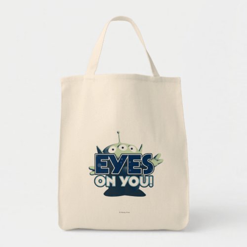 Alien Eyes on You Tote Bag