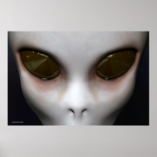 Alien eyes poster
