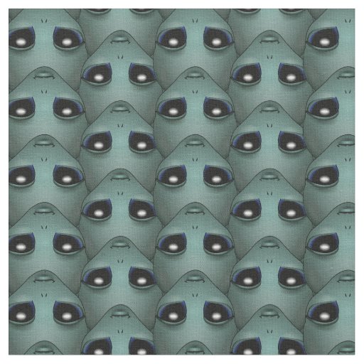 Alien Fabric Cute Alein Fabric Custom E.T. Fabric