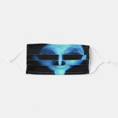 Alien Face Adult Cloth Face Mask (Front, Folded)