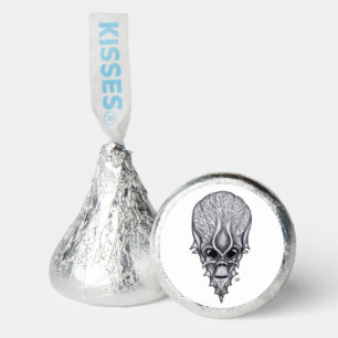 Alien Face , African Skull Facial Reconstruction Hershey®'s Kisses®