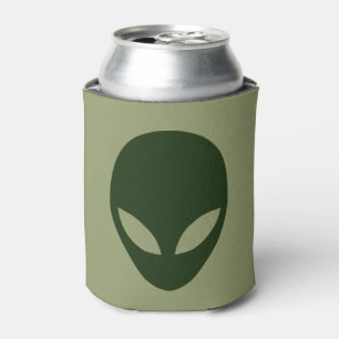 Alien Face Can Cooler