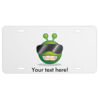 Alien License Plates | Zazzle